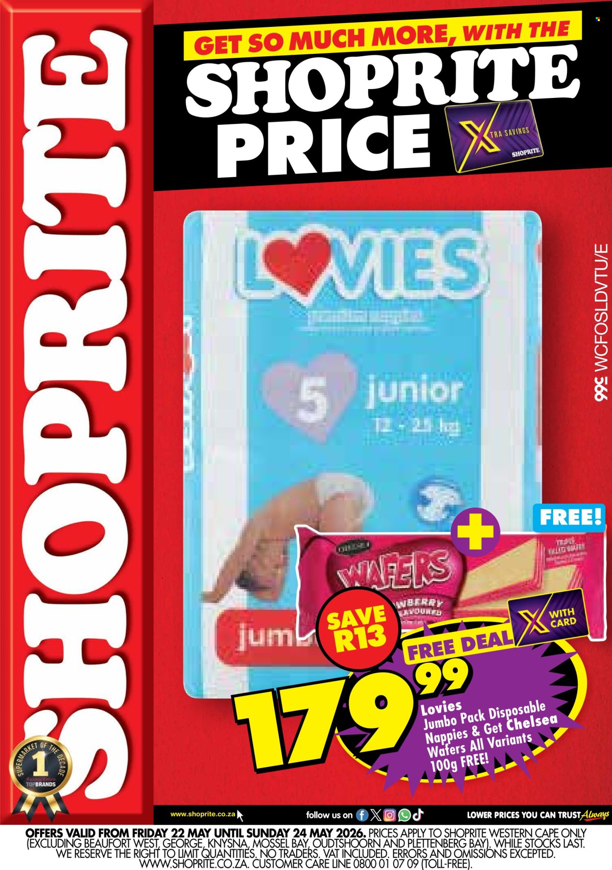 Shoprite specials - 22/05/2026 - 24/05/2026. Page 1
