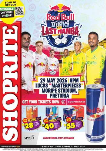 Shoprite catalogue  - 22/05/2026 - 31/05/2026.
