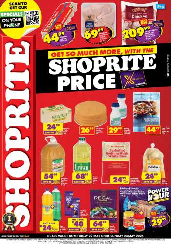 Shoprite catalogue  - 22/05/2026 - 24/05/2026.