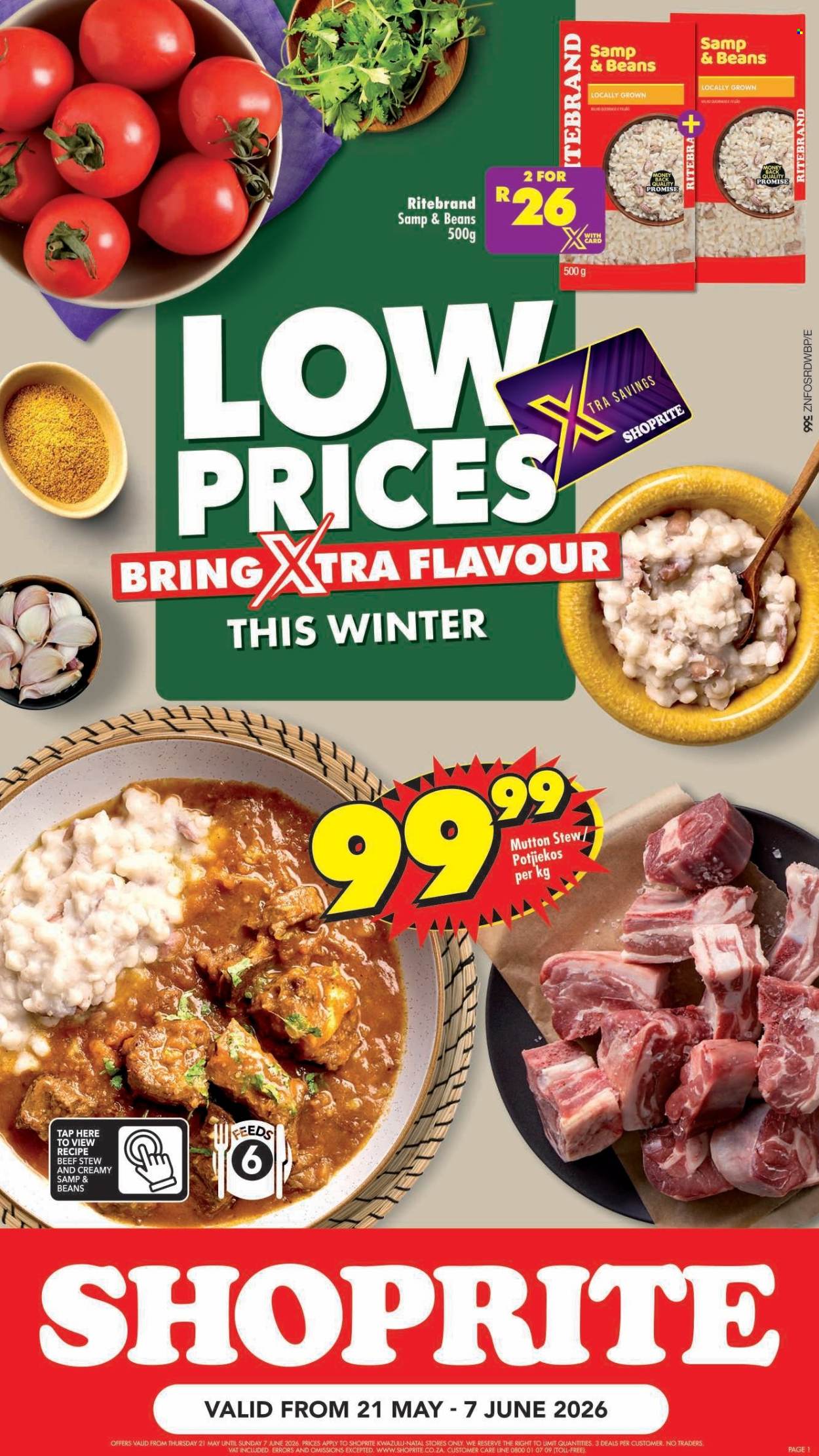 Shoprite specials - 21/05/2026 - 07/06/2026. Page 1