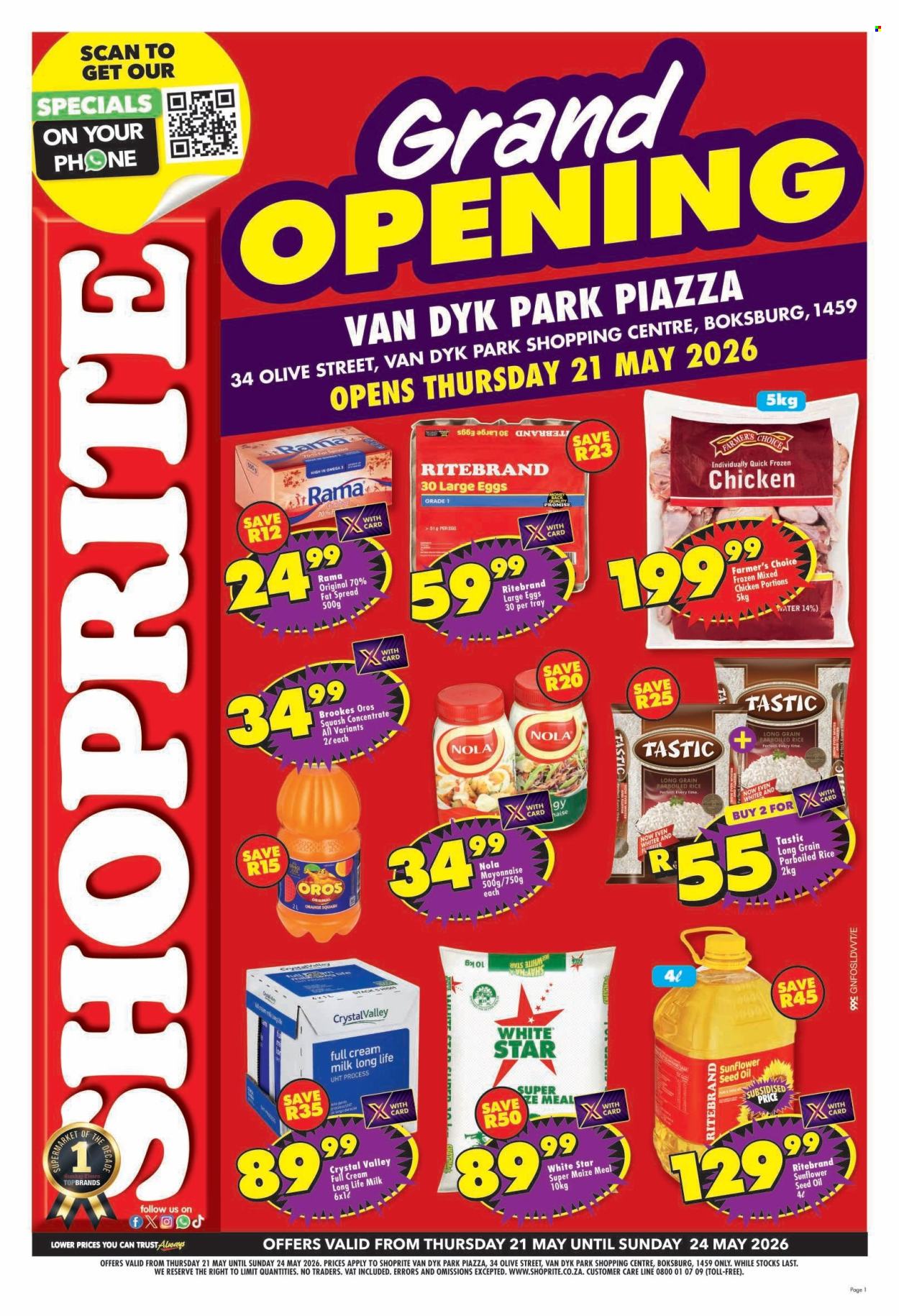 Shoprite specials - 21/05/2026 - 24/05/2026. Page 1