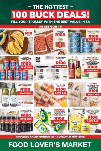 Food Lover's Market catalogue  - 25/05/2026 - 31/05/2026.