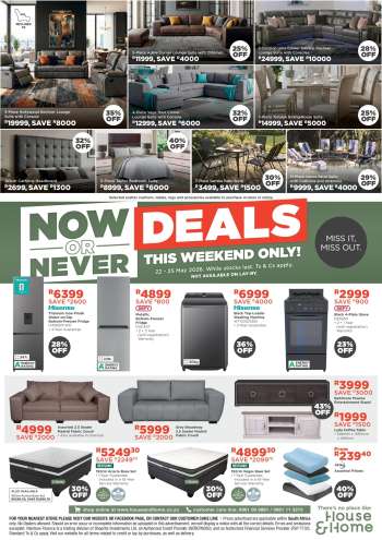House & Home catalogue  - 22/05/2026 - 25/05/2026.