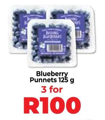 Blueberry Punnets 125 g