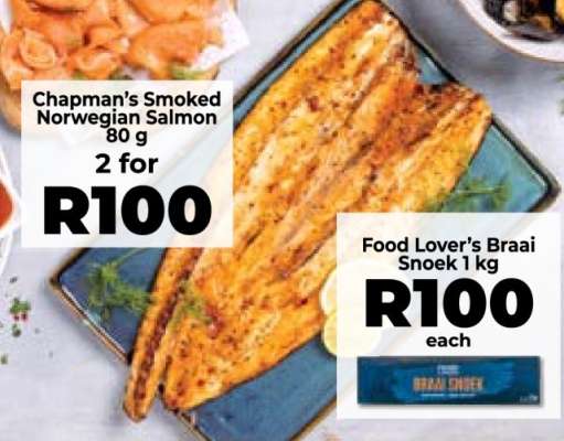 Chapman's Smoked Norwegian Salmon 80 g