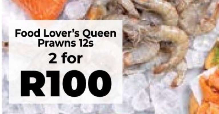 Food Lover’s Queen Prawns 12s