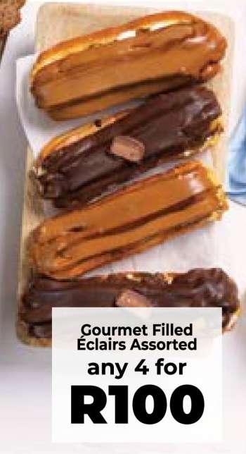 Gourmet Filled Éclairs Assorted