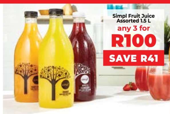 Simpl Fruit Juice Assorted 1.5 L