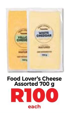 Food Lover’s Cheese Assorted 700 g