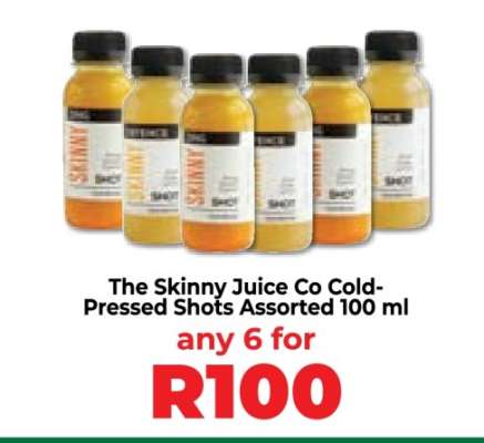 The Skinny Juice Co Cold-Pressed Shots Assorted 100 ml