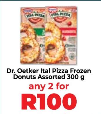 Dr. Oetker Ital Pizza Frozen Donuts Assorted 300 g