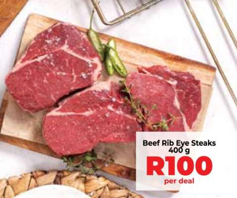 Beef Rib Eye Steaks