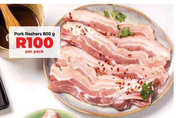 Pork Rashers 800 g