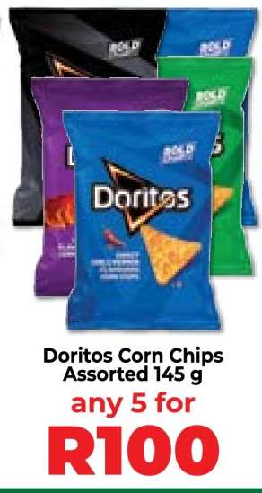 Doritos Corn Chips Assorted 145 g