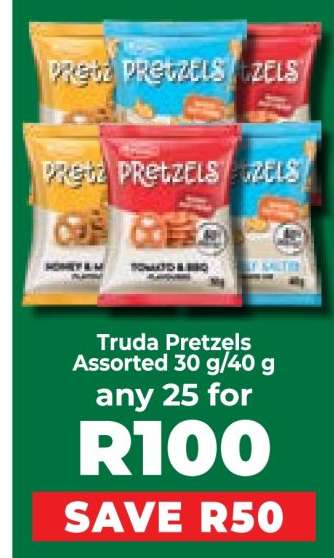 Truda Pretzels Assorted 30 g/40 g