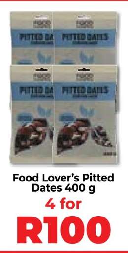Food Lover’s Pitted Dates 400 g