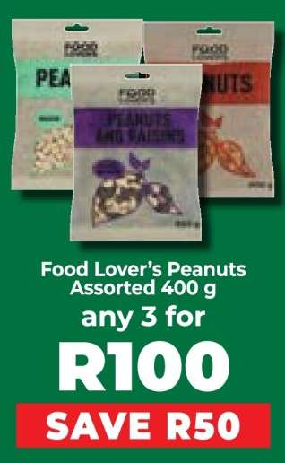 Food Lover’s Peanuts Assorted 400 g