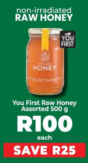 You First Raw Honey Assorted 500 g