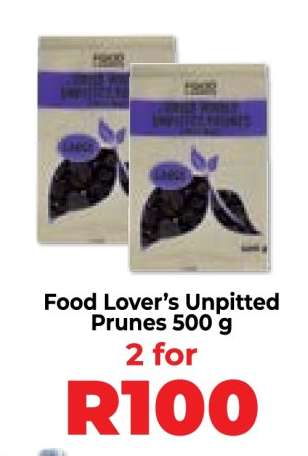 Food Lover’s Unpitted Prunes 500 g