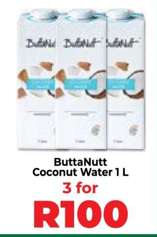 ButtaNutt Coconut Water 1 L