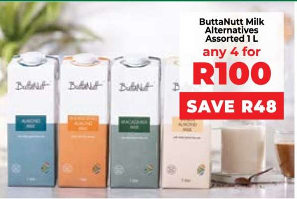 ButtaNutt Milk Alternatives Assorted 1 L