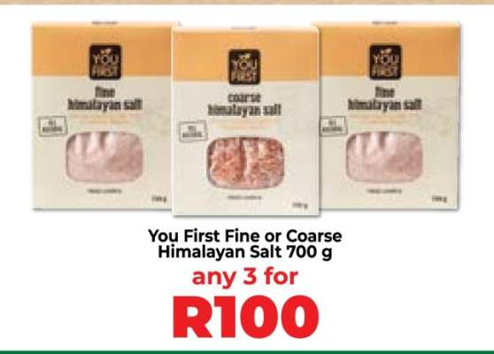 You First Fine or Coarse Himalayan Salt 700 g