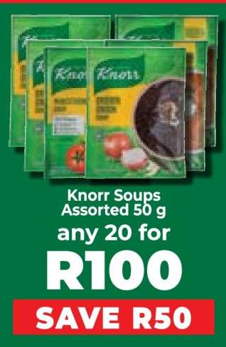 Knorr Soups Assorted 50 g