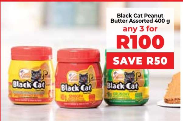 Black Cat Peanut Butter Assorted 400 g