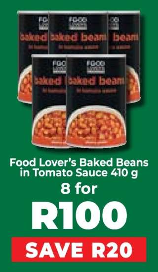 Food Lover’s Baked Beans in Tomato Sauce 410 g