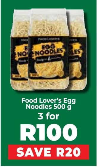 Food Lover’s Egg Noodles 500 g