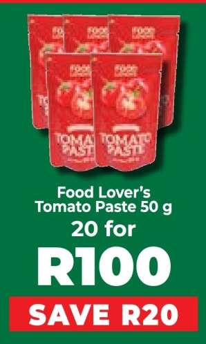 Food Lover’s Tomato Paste 50 g