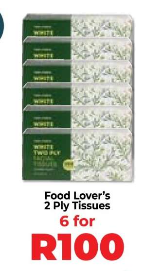 Food Lover’s 2-Ply Tissues