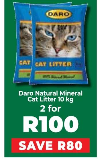 Daro Natural Mineral Cat Litter 10 kg