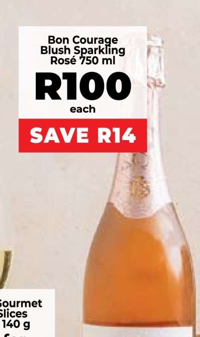 Bon Courage Blush Sparkling Rosé 750 ml