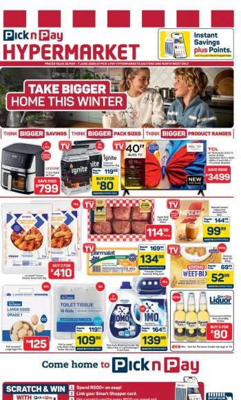 Pick n Pay Hypermarket catalogue  - 25/05/2026 - 07/06/2026.