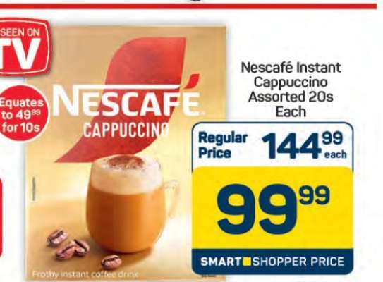 Nescafé Instant Cappuccino Assorted 20s