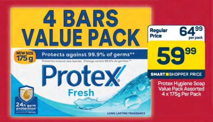 Protex Hygiene Soap Value Pack Assorted