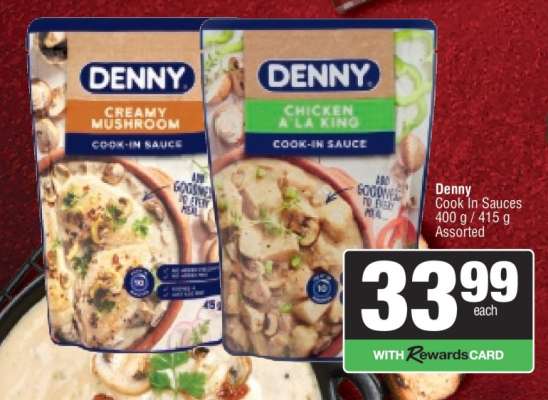 Denny Cook In Sauces