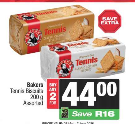 Bakers Tennis Biscuits