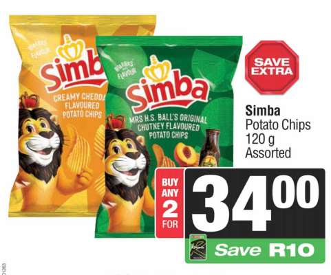 SIMBA POTATO CHIPS