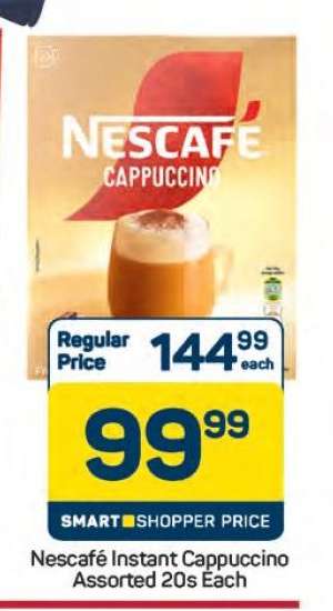 Nescafé Instant Cappuccino Assorted 20s Each