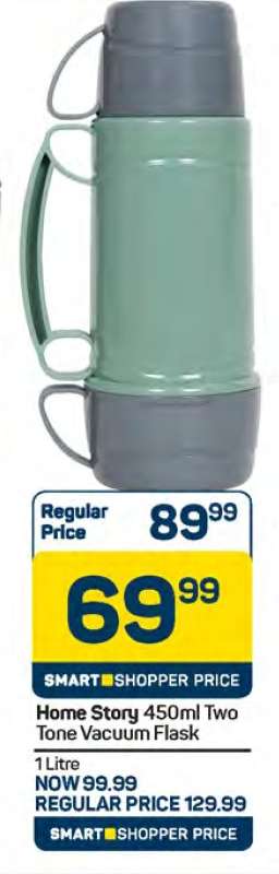 Home Story 450ml Two Tone Vacuum Flask