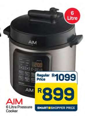 AIM 6 Litre Pressure Cooker