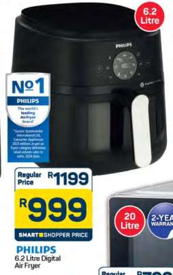PHILIPS 6.2 Litre Digital Air Fryer