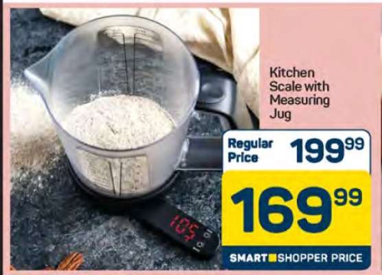 Kitchen Scale with Measuring Jug