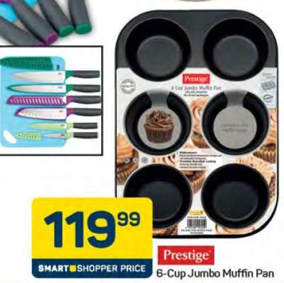 Prestige 6-Cup Jumbo Muffin Pan