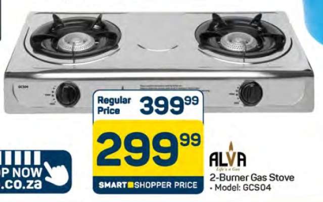 Alva 2-Burner Gas Stove