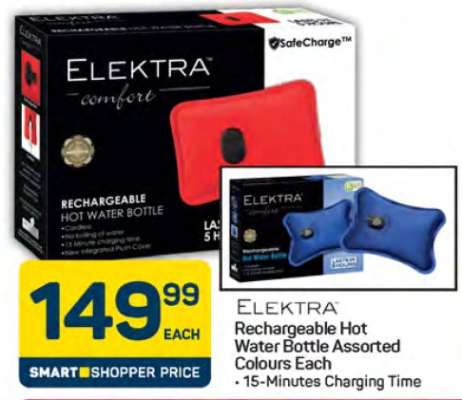 Elektra Rechargeable Hot Water Bottle