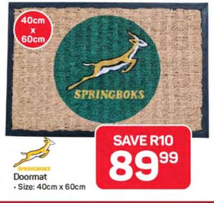 Springboks Doormat