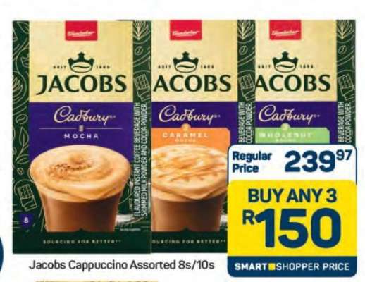 Jacobs Cappuccino Assorted 8s/10s
